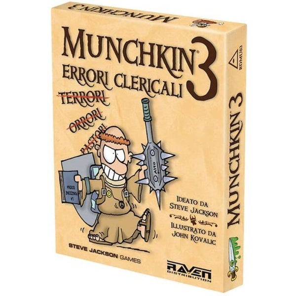 Munchkin - 3 Errori Clericali - espansione
