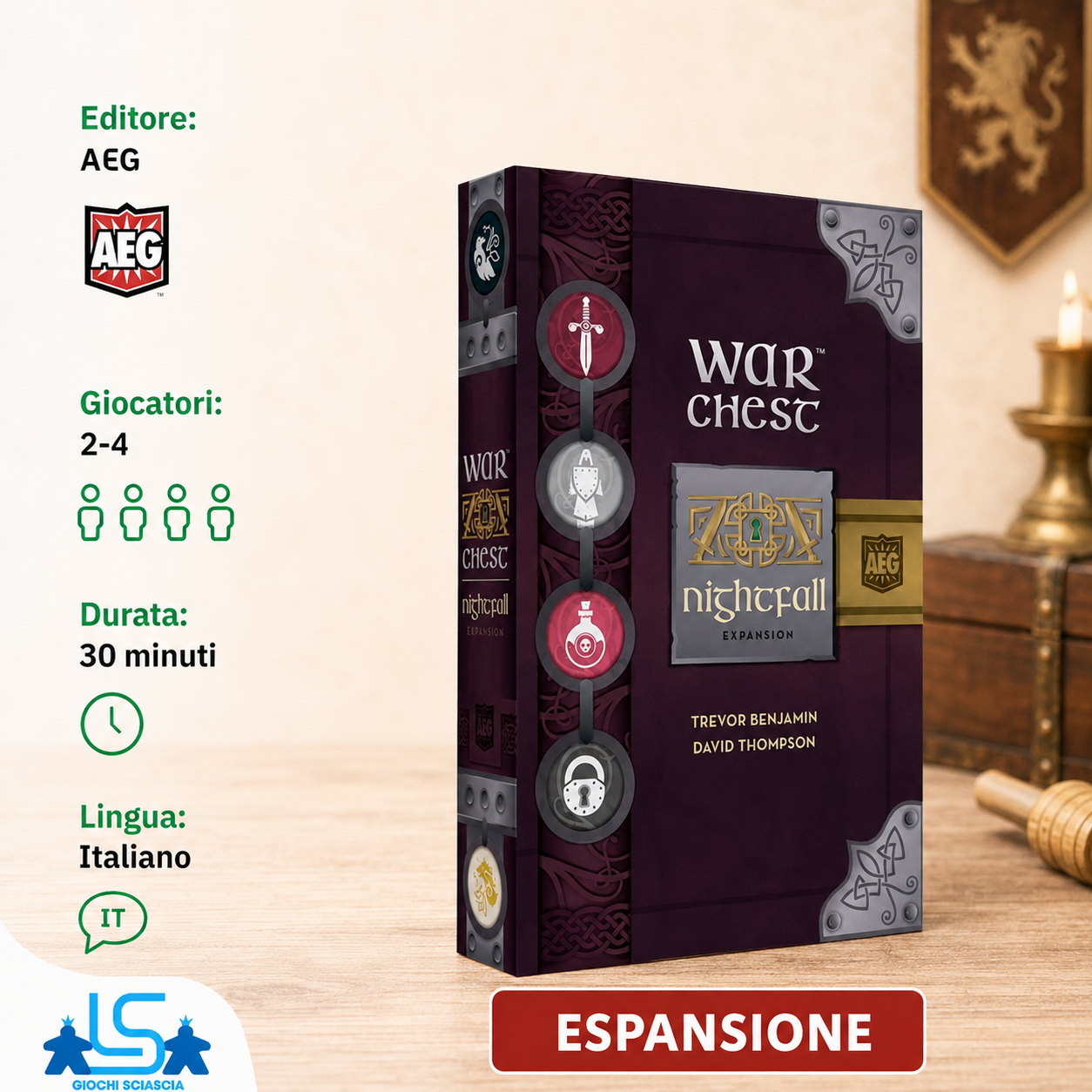 War Chest - Nightfall - Inglese