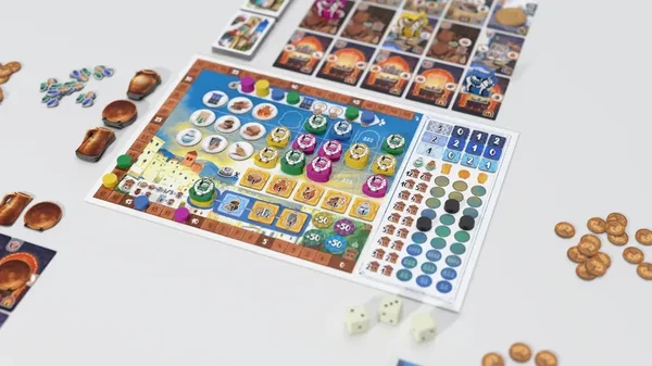 Níjar - fotografia ufficiale del gioco da tavolo e dei suoi componenti