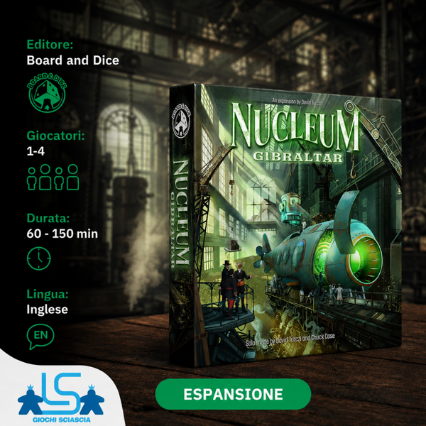 Nucleum Gibraltar - Espansione - Inglese