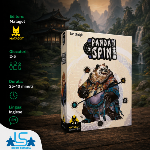 Panda Spin - Inglese