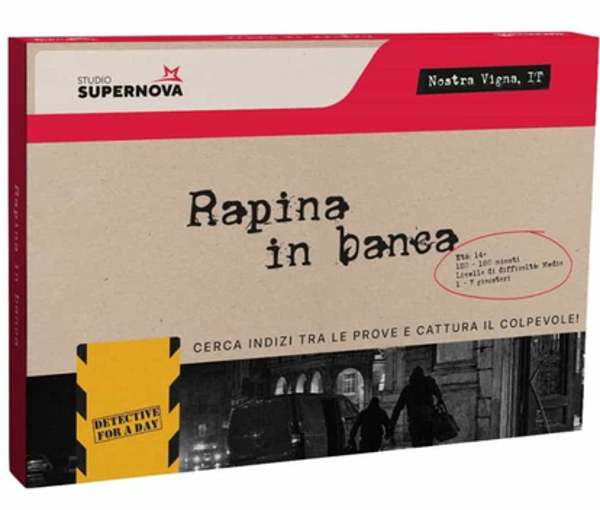 Detective for a Day - Rapina in Banca - Arrivo previsto 3 Novembre 2026