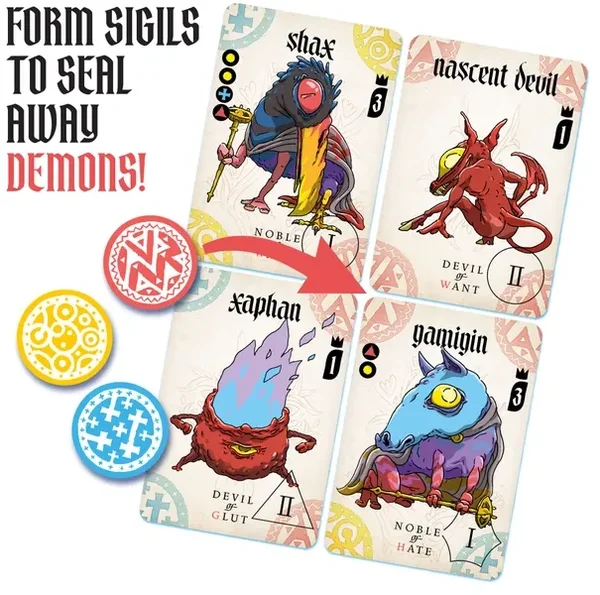 Personal Demons: fotografia del gioco e dei suoi componenti