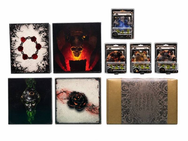Black Rose War Kickstarter - Magister + Game Bundle - Italiano - Usato - Ancora da defustellare