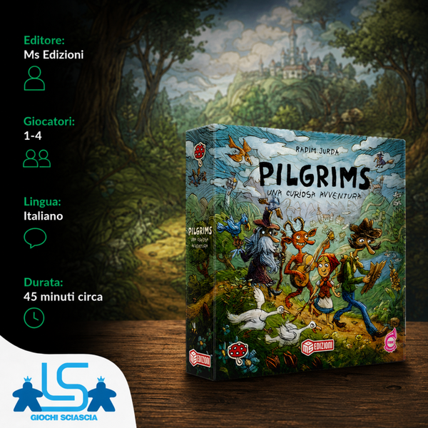 Pilgrims - Curious Adventures - Edizione italiana - Preordine uscita prevista 18 Giugno 2026