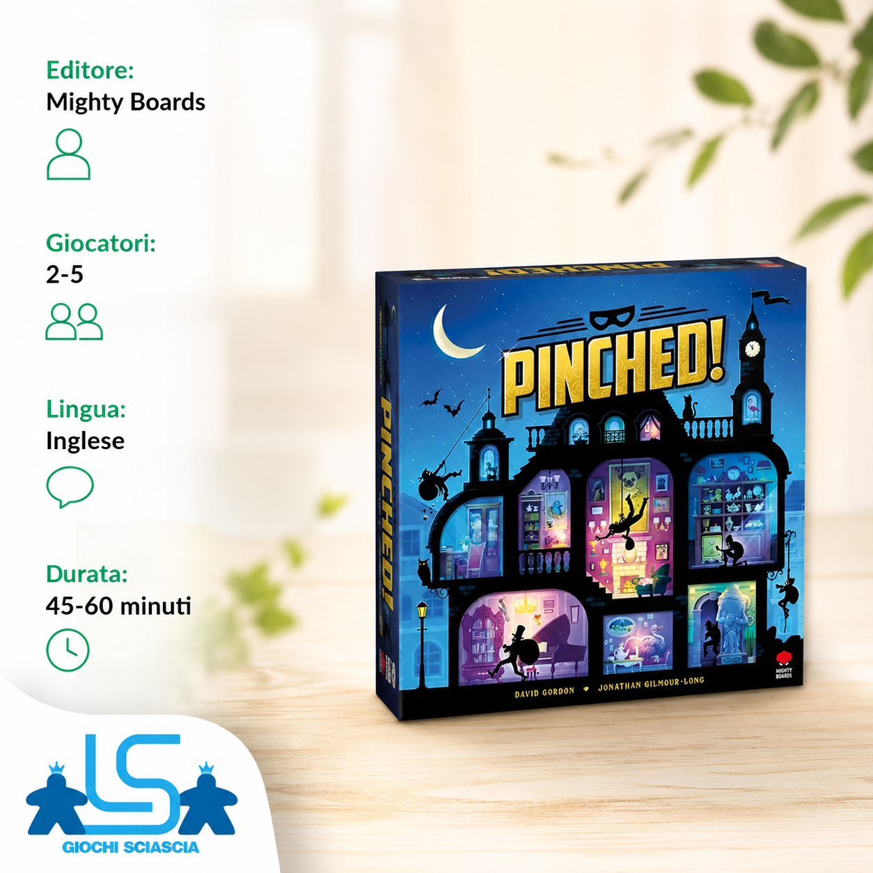 Pinched! - Inglese