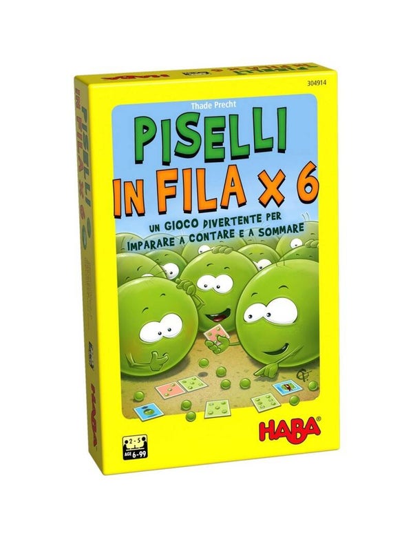 Piselli in fila x6