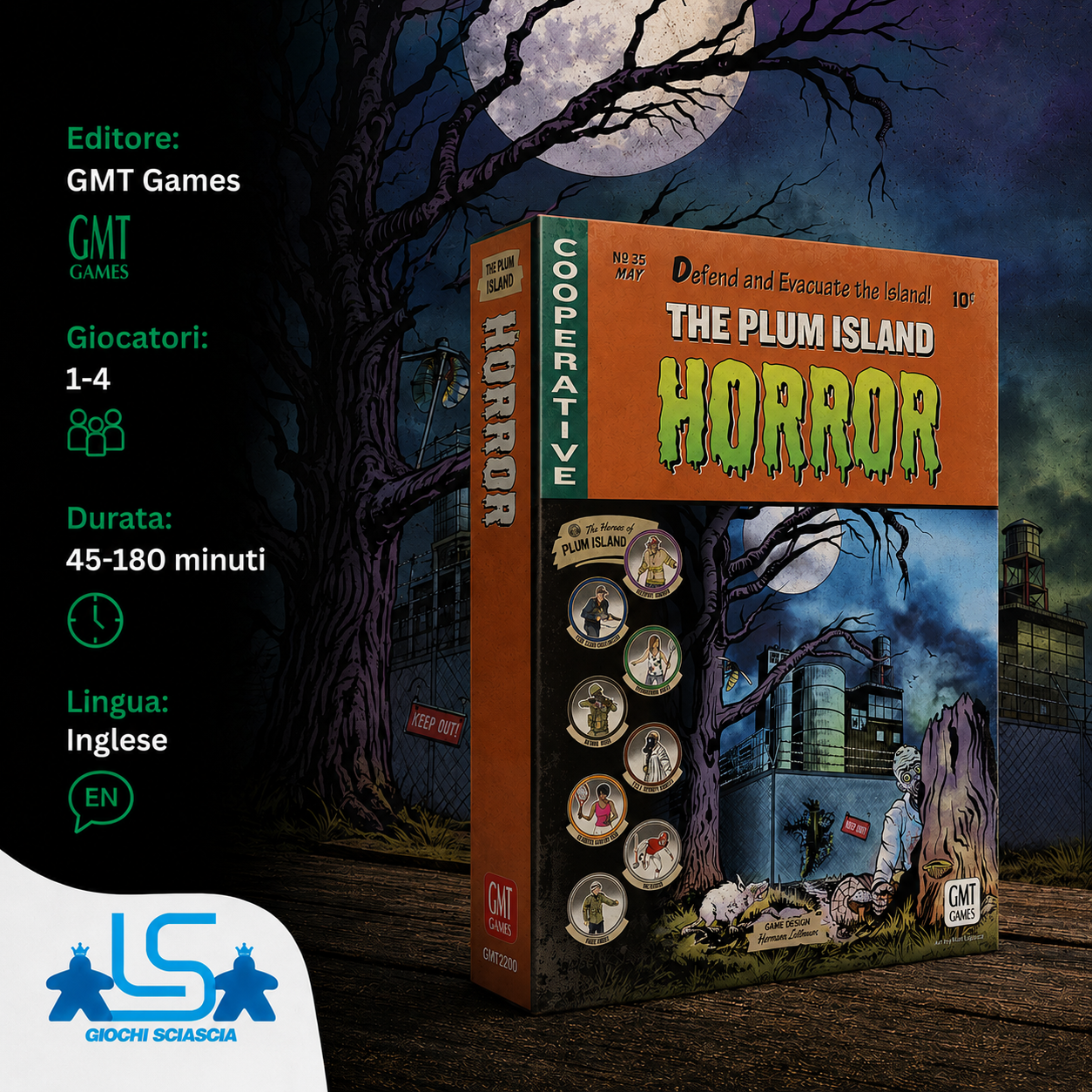 The Plum Island Horror - Inglese