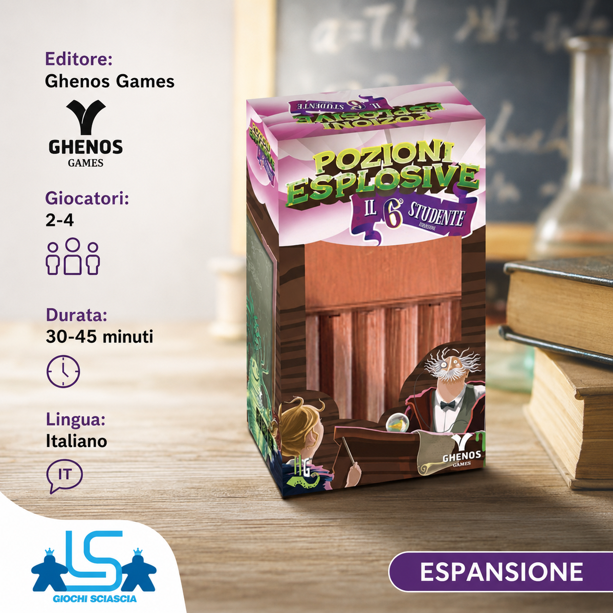Pozioni Esplosive - Il Sesto Studente - Espansione