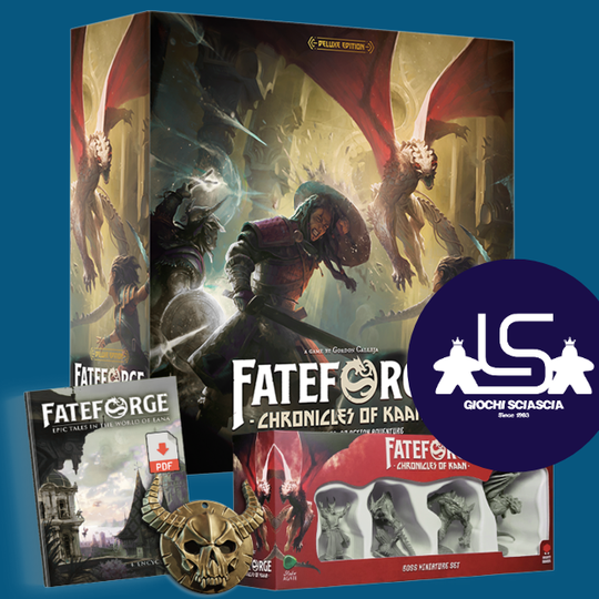 Fateforge - Le Cronache di Kaan - Bundle Base Deluxe - Italiano - Preordine Arrivo previsto Dicembre 2025