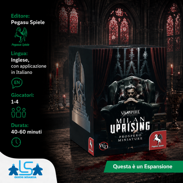 Teburu - Milan Uprising (Vampire: The Masquerade) - Prospero - Prince of Milan Miniature