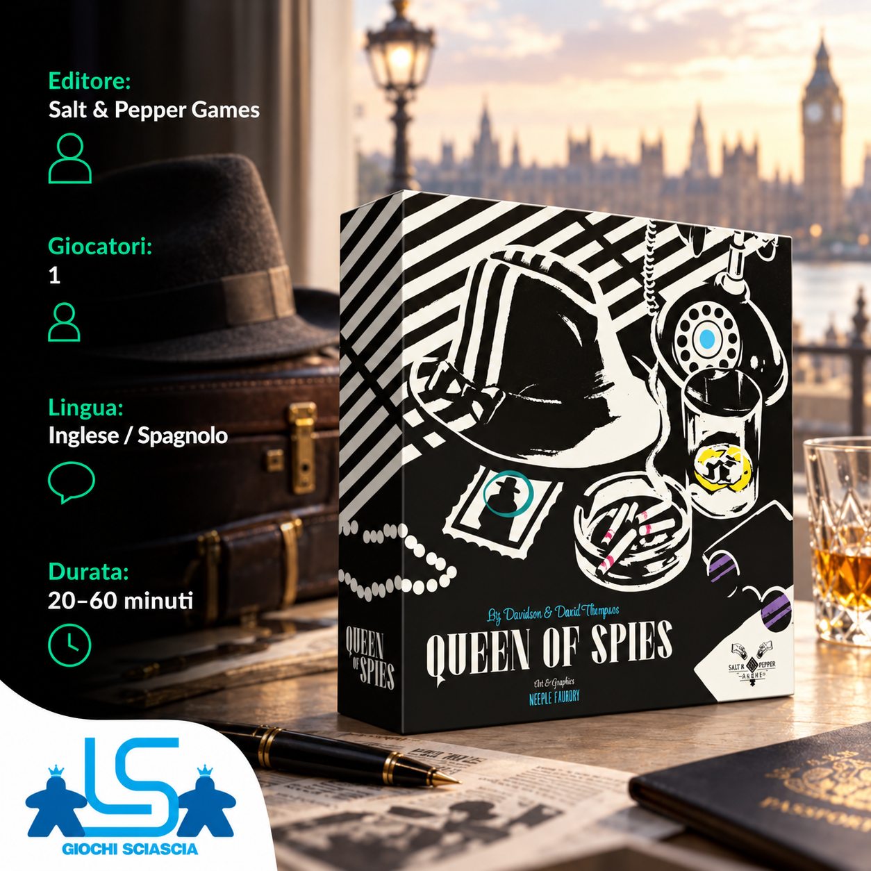 Queen of Spies - Inglese