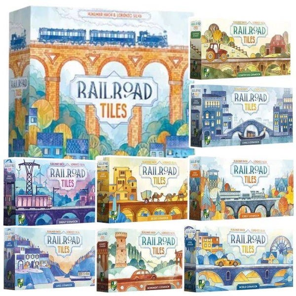 Bundle Railroad Tiles + 8 Espansioni - Preordine Arrivo Previsto 8 Ottobre 2025