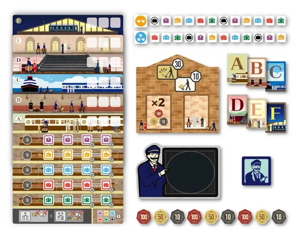 Railway Porters: fotografia del gioco e dei suoi componenti