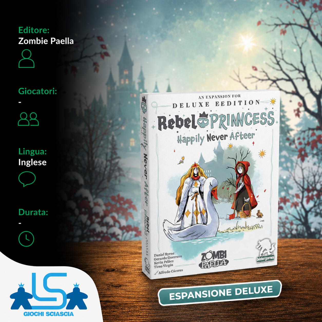 Rebel Princess - Deluxe Edition – Happily Never After - Espansione
