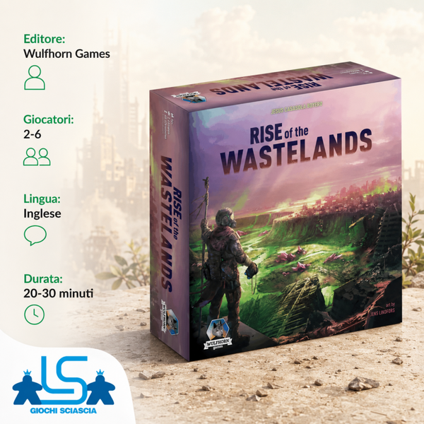 Rise of Wastelands Deluxe Kickstarter - Inglese