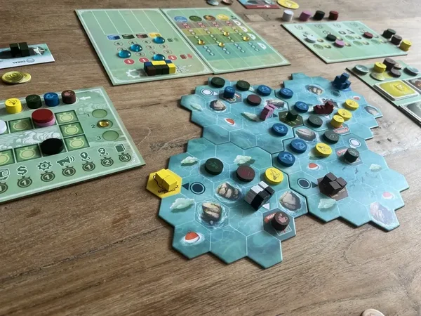 Rival Seas: fotografia del gioco e dei suoi componenti