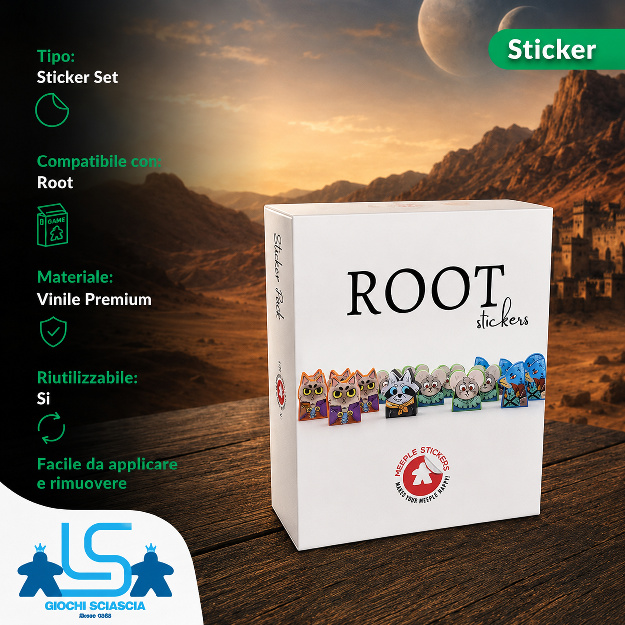 Root sticker set