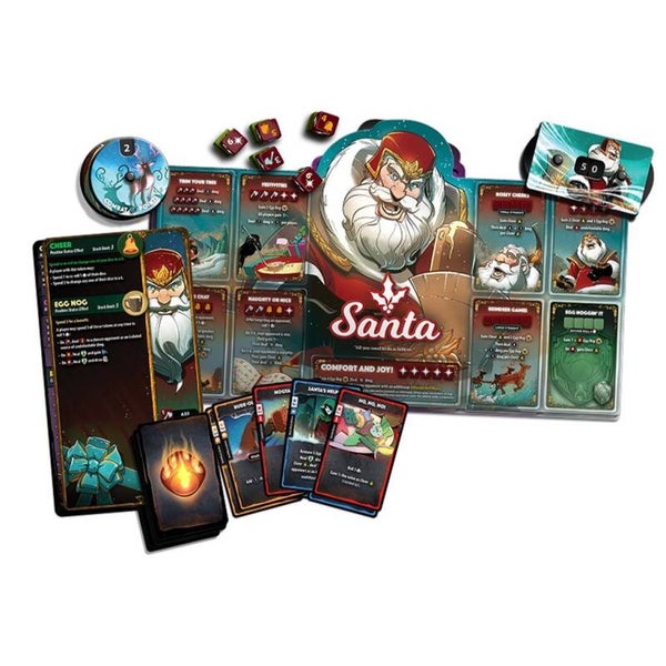 Dice Throne Santa Hero Pack - Inglese - Preordine Arrivo previsto 28 Settembre 2026