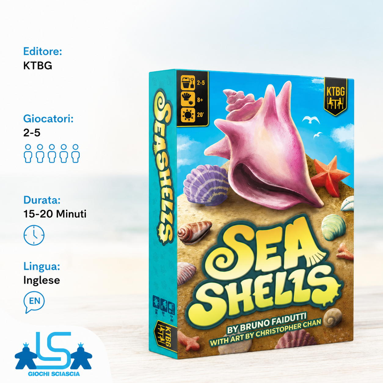 Seashells - Inglese - Preordine Arrivo previsto Luglio 2026