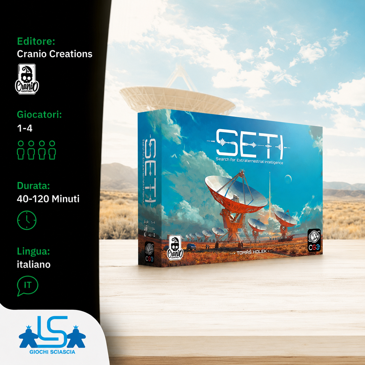 Seti Search for Extraterrestrial Intelligence - Italiano