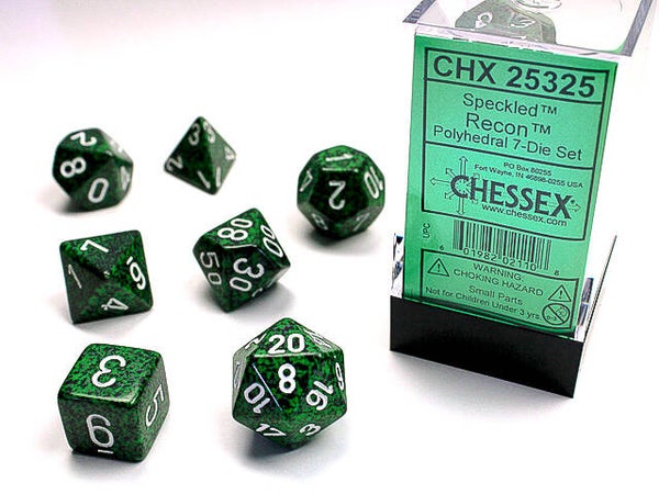 Set di dadi RPG Speckled Polyhedral (7)