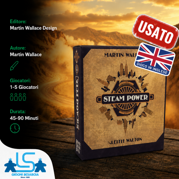 Steam Power - Standard Version - Inglese - Usato