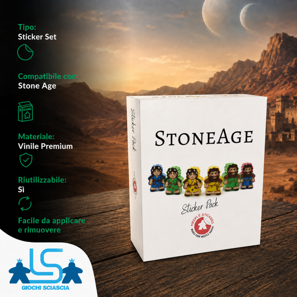Stone Age Sticker set