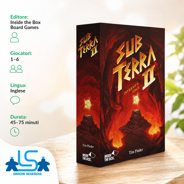 Sub Terra II Inferno's Edge (gioco base) - Inglese