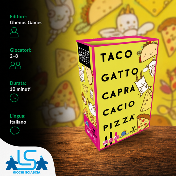 Taco Gatto Capra Cacio Pizza