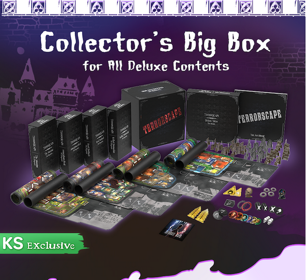 Terrorscape Kickstarter Collectors Big Box - Usato