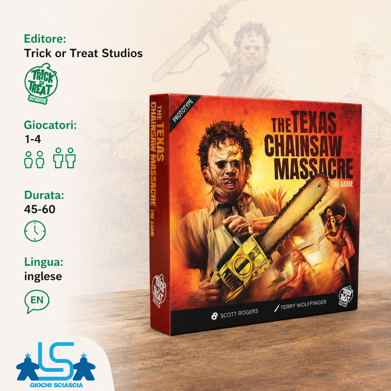 Texas Chainsaw Massacre - Inglese