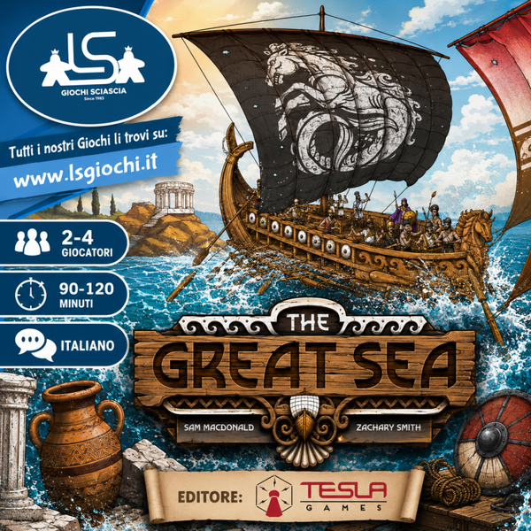 The Great Sea - Edizione Italiana - Preordine uscita prevista Fine 2026