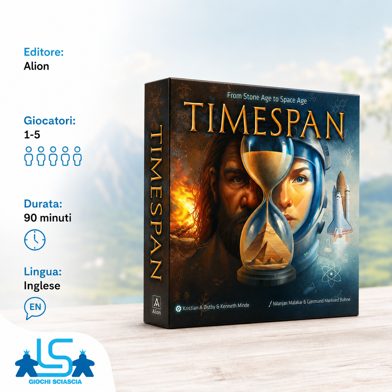 Timespan - Inglese - Preordine uscita prevista Dicembre 2026