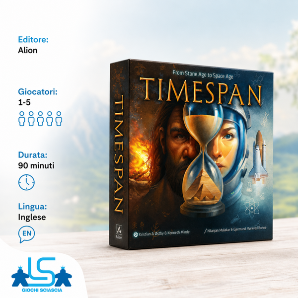Timespan - Inglese - Preordine uscita prevista Dicembre 2026