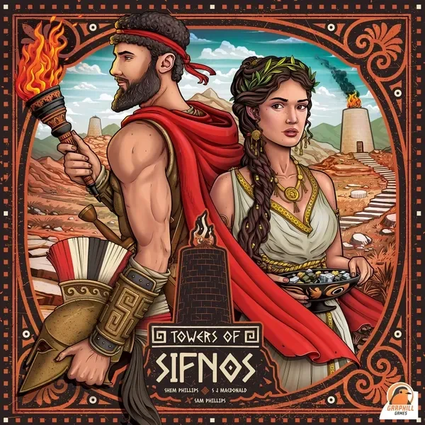 Towers of Sifnos - inglese