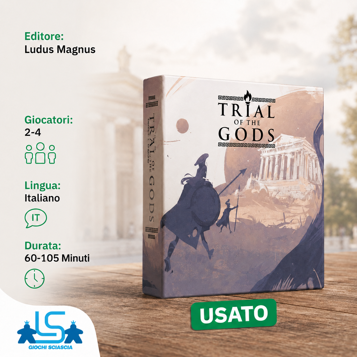 Trial of The Gods - Usato