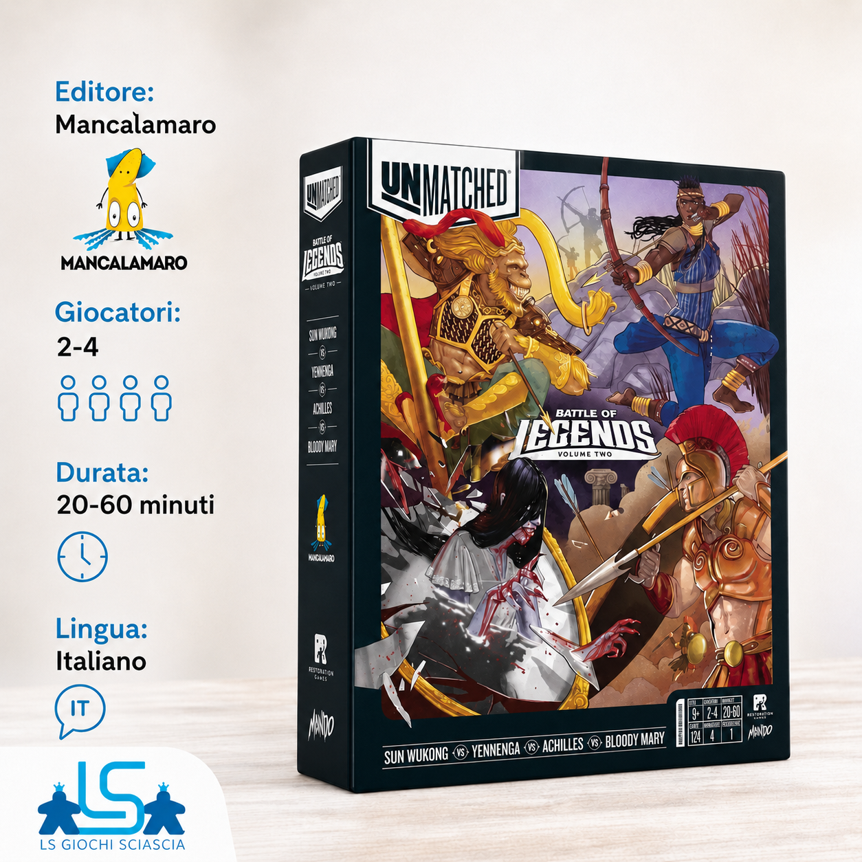 Unmatched Battle of Legends - Volume due