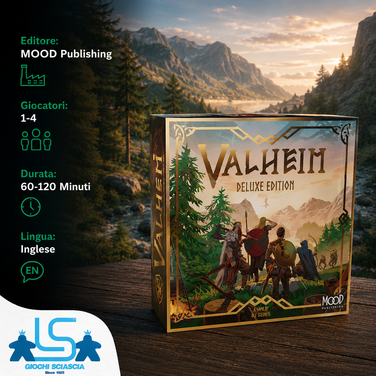 Valheim - The Board Game Deluxe - Inglese