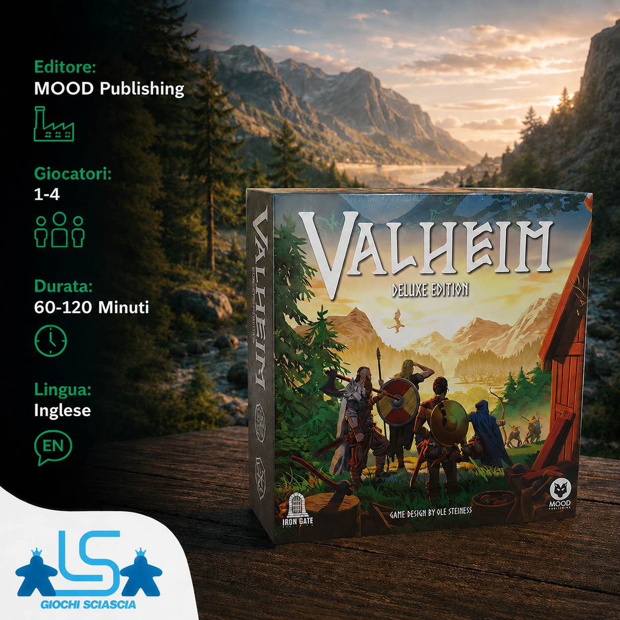 Valheim - The Board Game Deluxe - Inglese