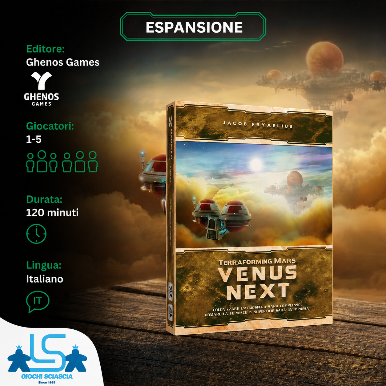 Terraforming Mars - Venus Next