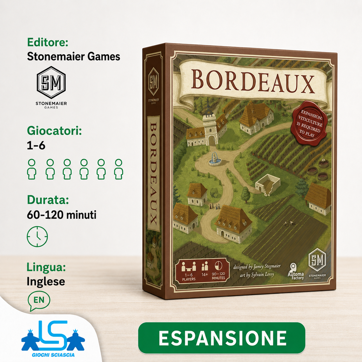 Viticulture Espansione Bordeaux - inglese