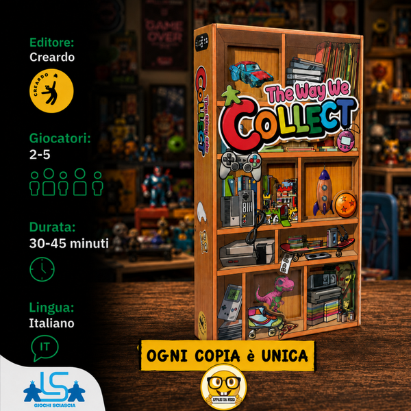 The Way We Collect - Il gioco da tavolo di Affari da Nerd