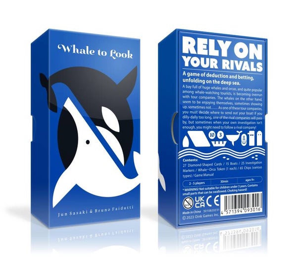 Whale to Look - Inglese