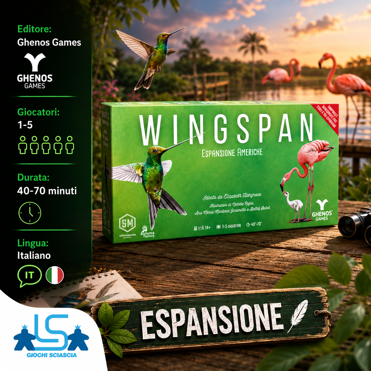 Wingspan - Espansione Americhe