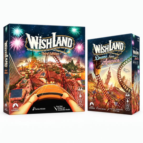 WishLand - Terza Edizione - Inglese + Espansione Dreams from America