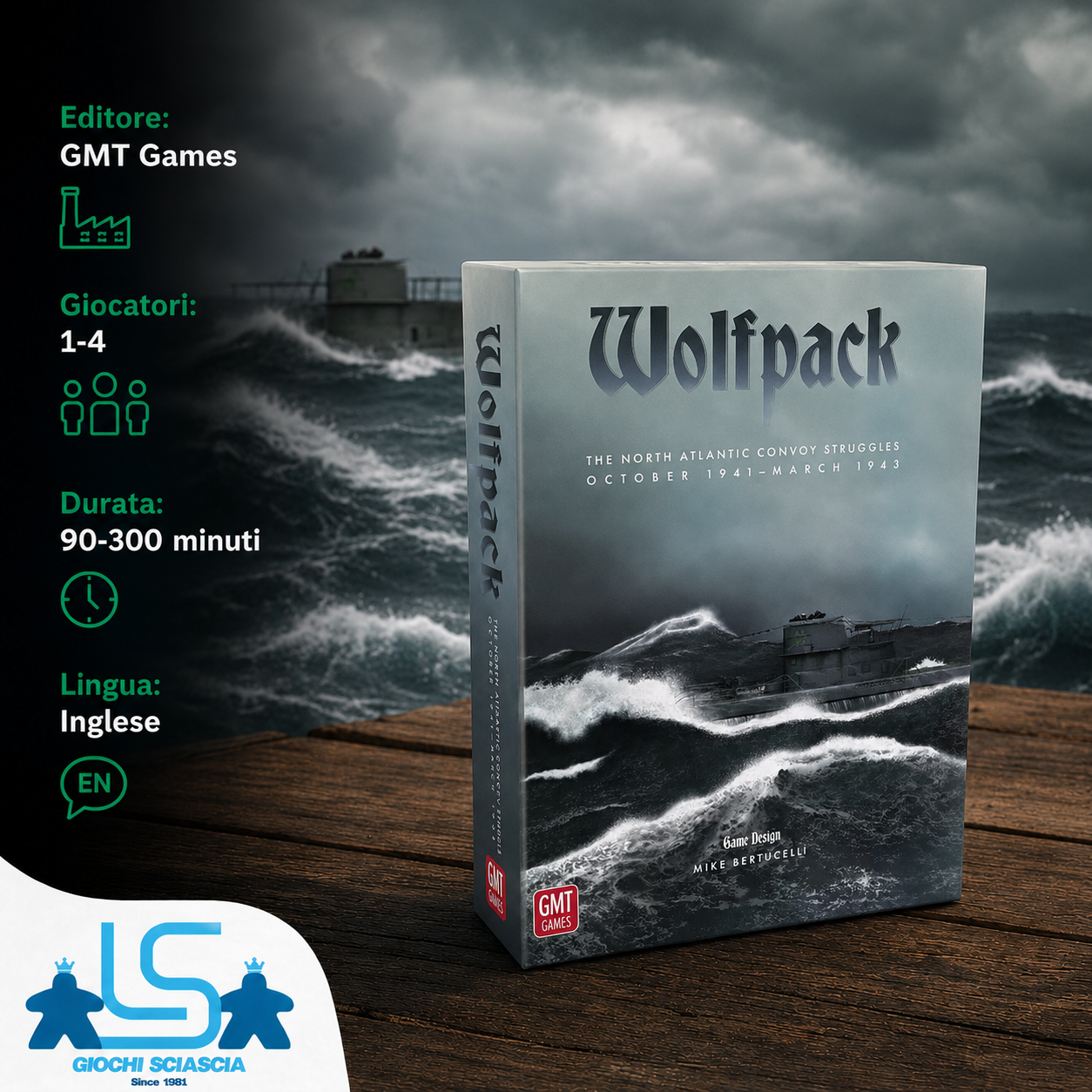 Wolfpack: The North Atlantic Convoy Struggles October 1941 - March 1943 - Inglese