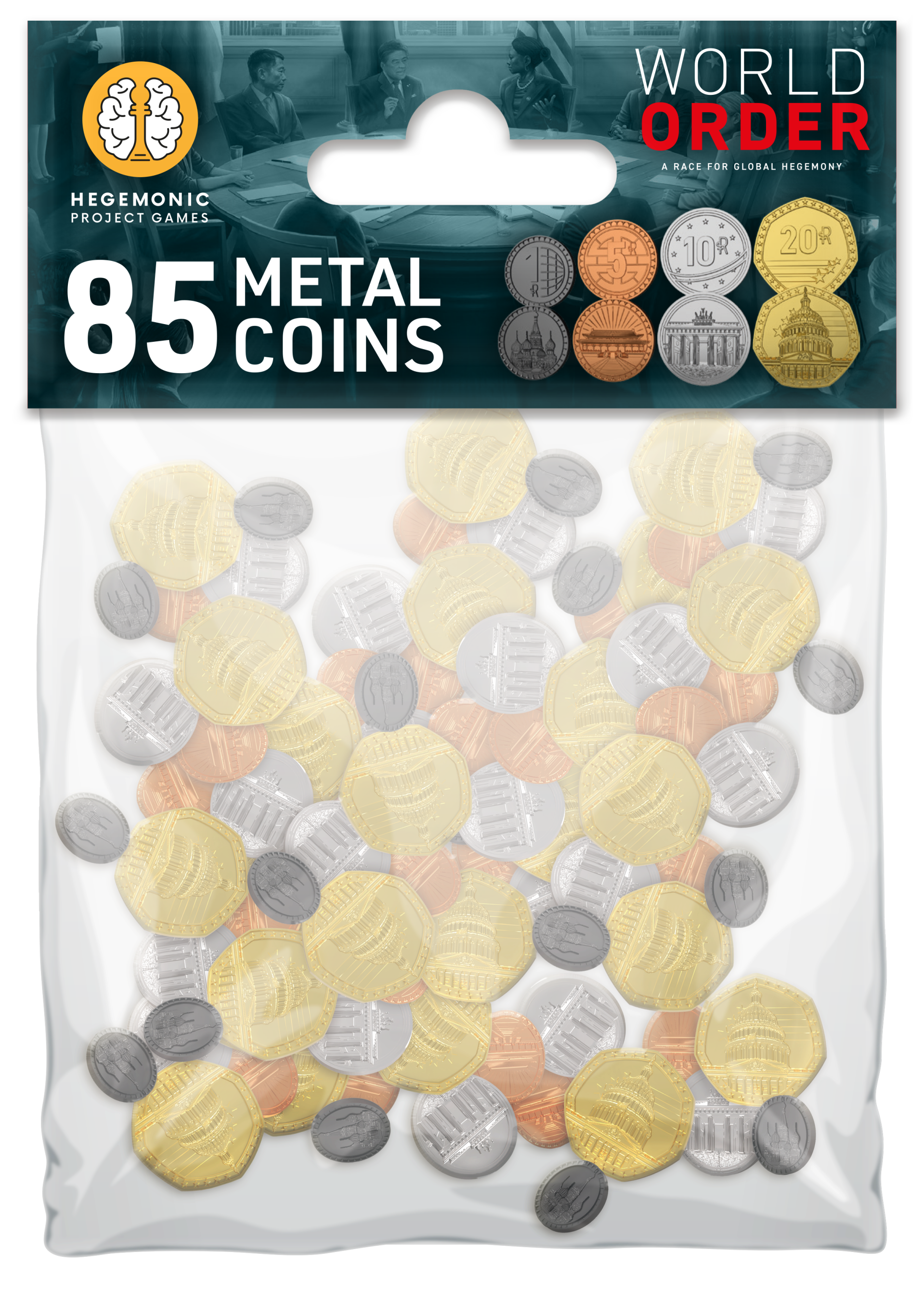 World Order - Metal Coin - Preordine uscita prevista Giugno 2026