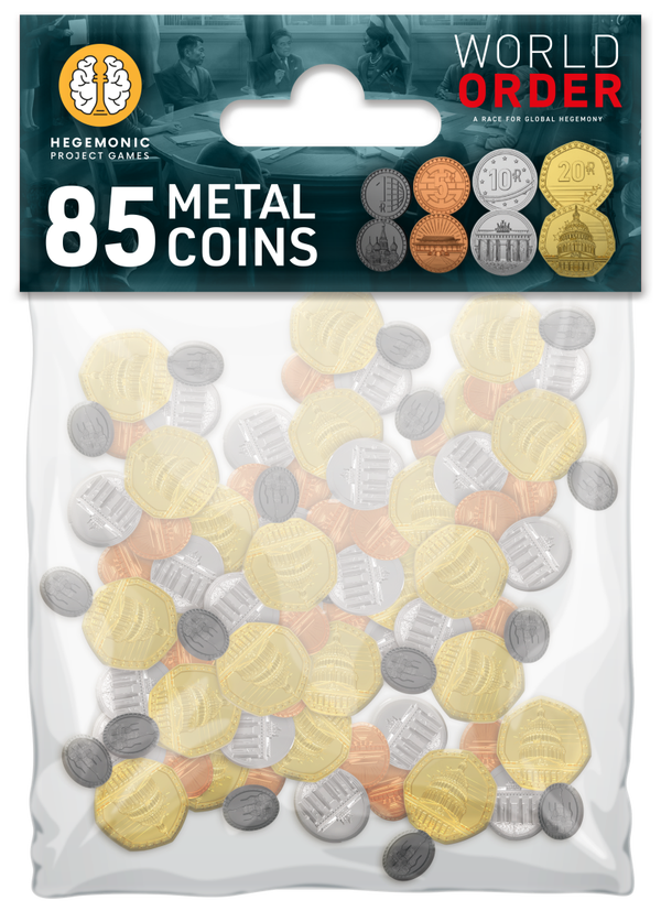 World Order - Metal Coin - Preordine uscita prevista Giugno 2026