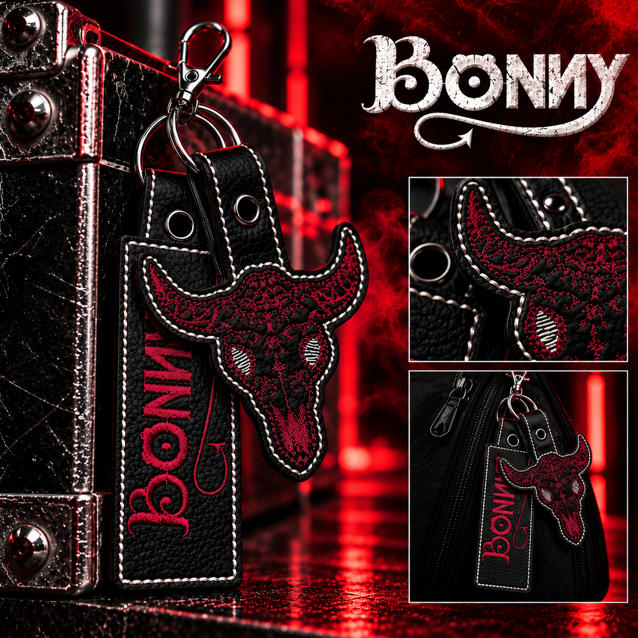 Porte-Clés Bonny crâne buffle